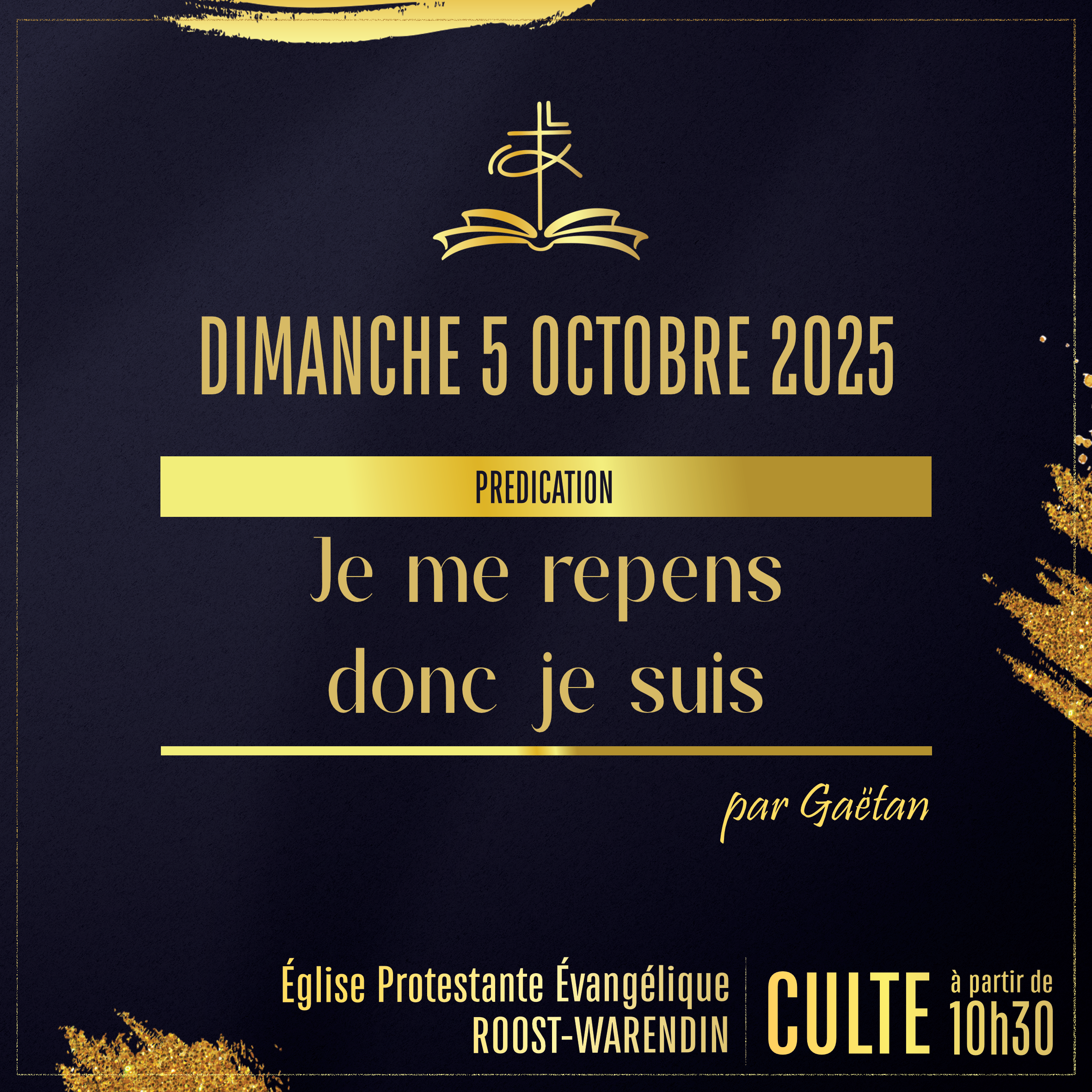 Je me repens donc Je suis !